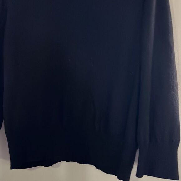 George Me lambswool blend cardigan with hand beaded details, size extra-large - Picture 7 of 8